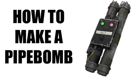 how to make a pipe bomb